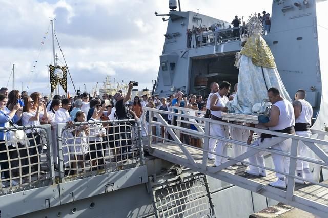 Procesión marítima de la Virgen del Carmen