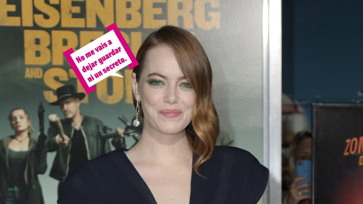 Emma Stone tiene un secreto