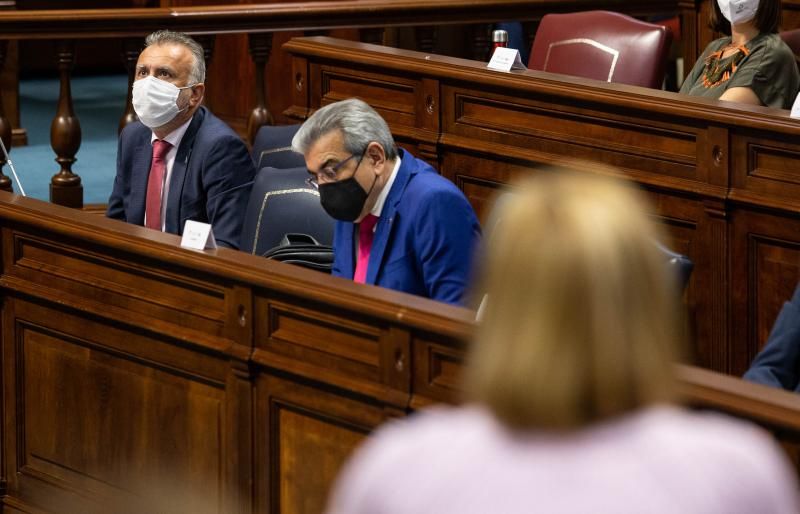 Pleno del Parlamento de Canarias.