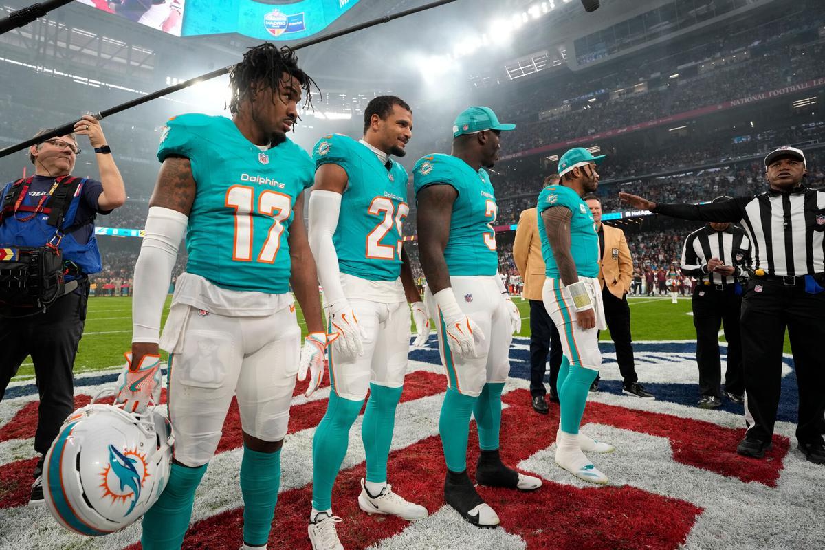 NFL en Madrid: Miami Dolphins - Washington Commanders.