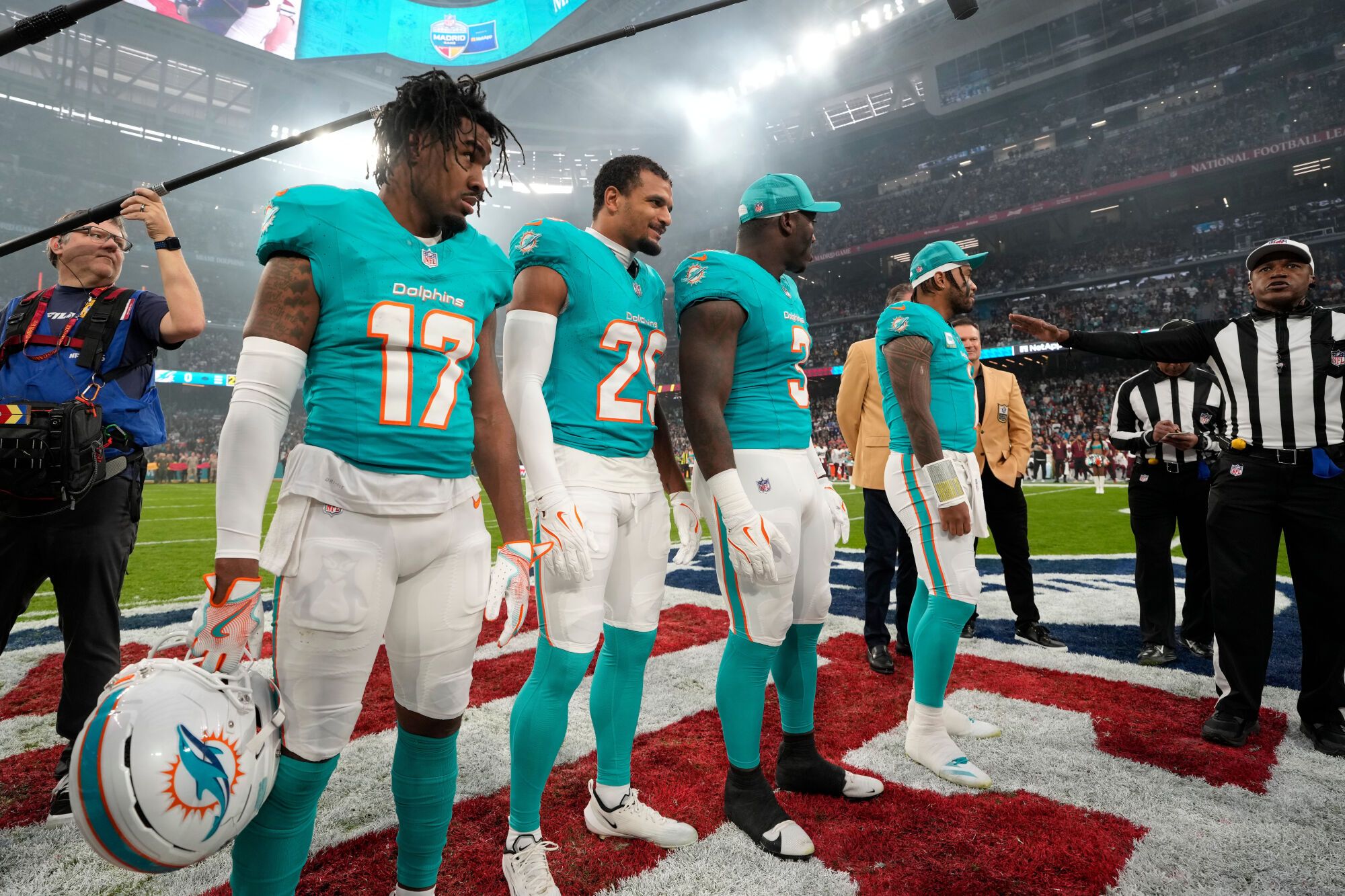 NFL en Madrid: Miami Dolphins - Washington Commanders.