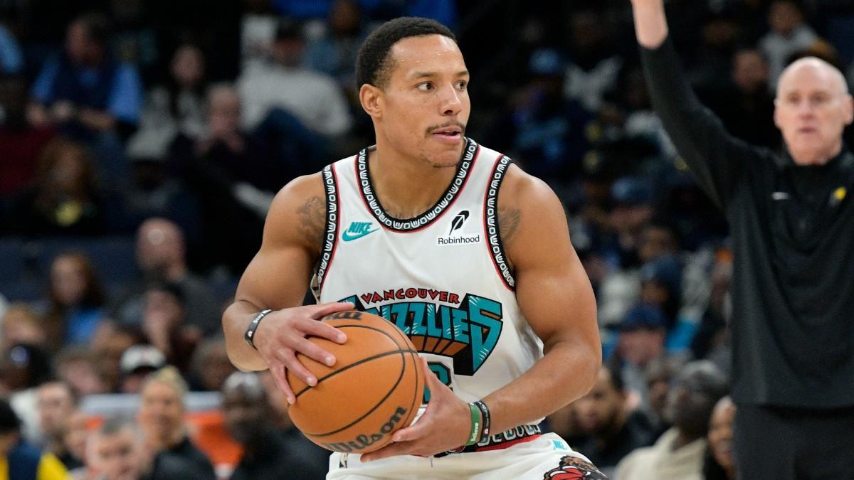 Desmond Bane, with the Memphis Grizzlies this season