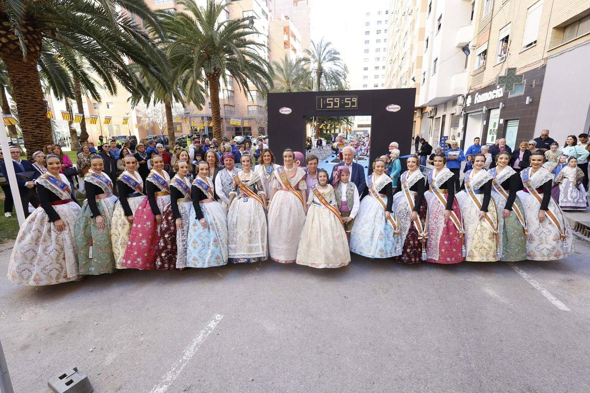 Falla World Record dedicada al Maratón Valencia Trinidad Alfonso Zurich
