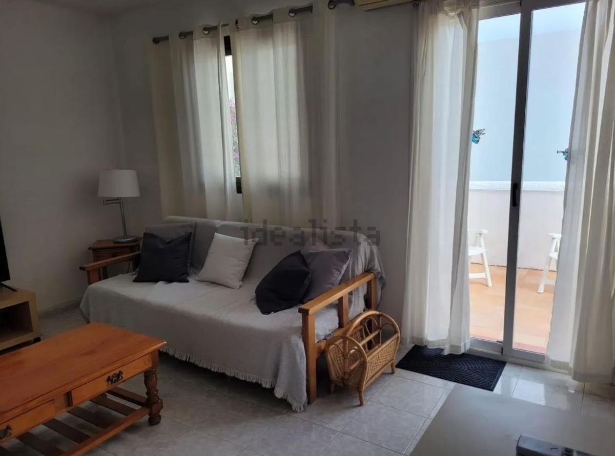 Salón de uno de los apartamentos.