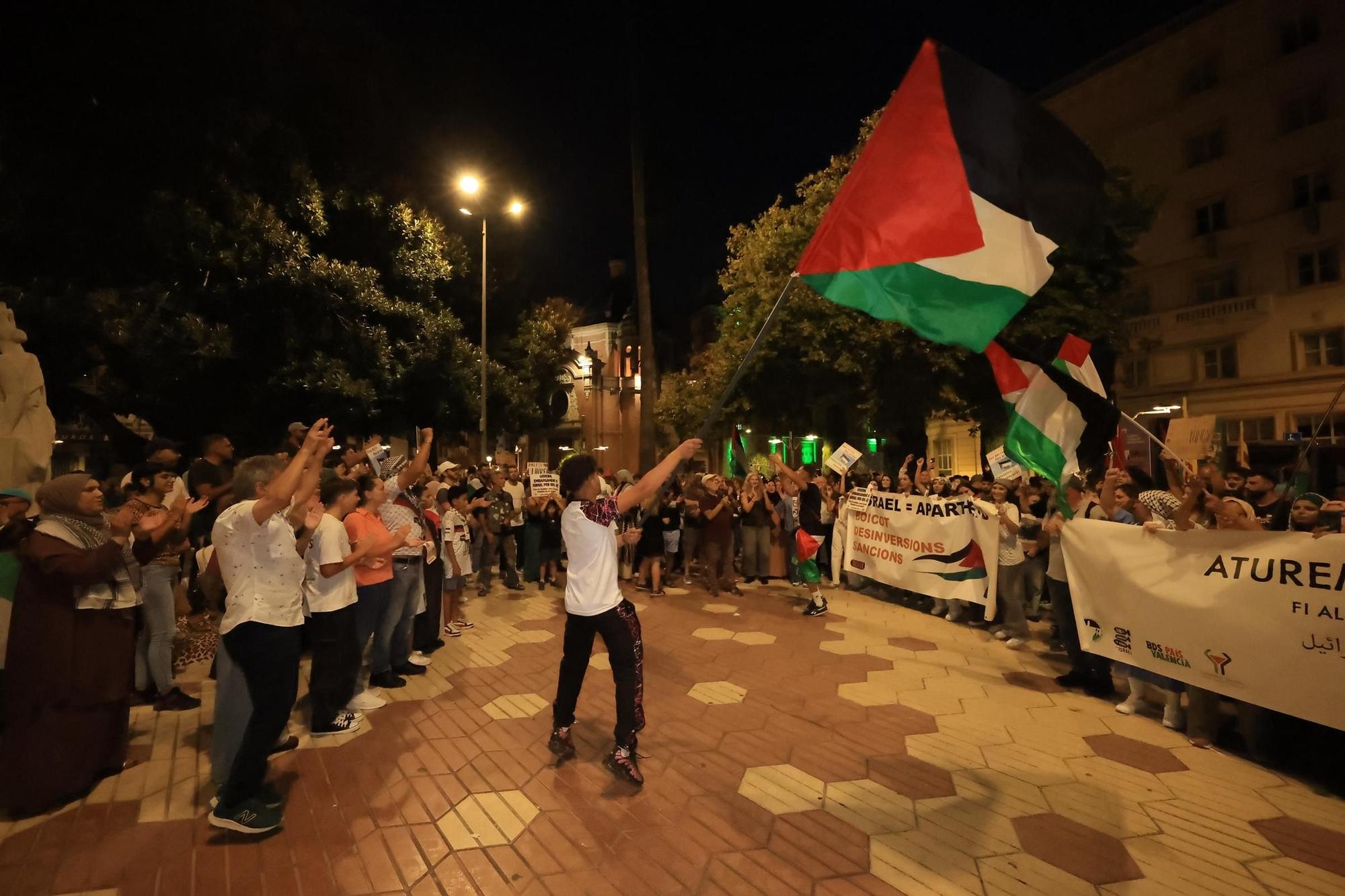 Galería de imágenes: Castellón sale a la calle en defensa de Palestina