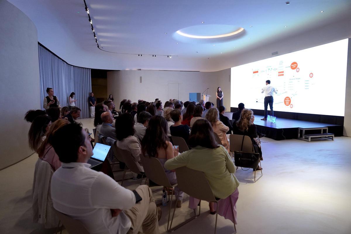 Un instante de la jornada "El Marketing nunca había sido tan mediterráneo".
