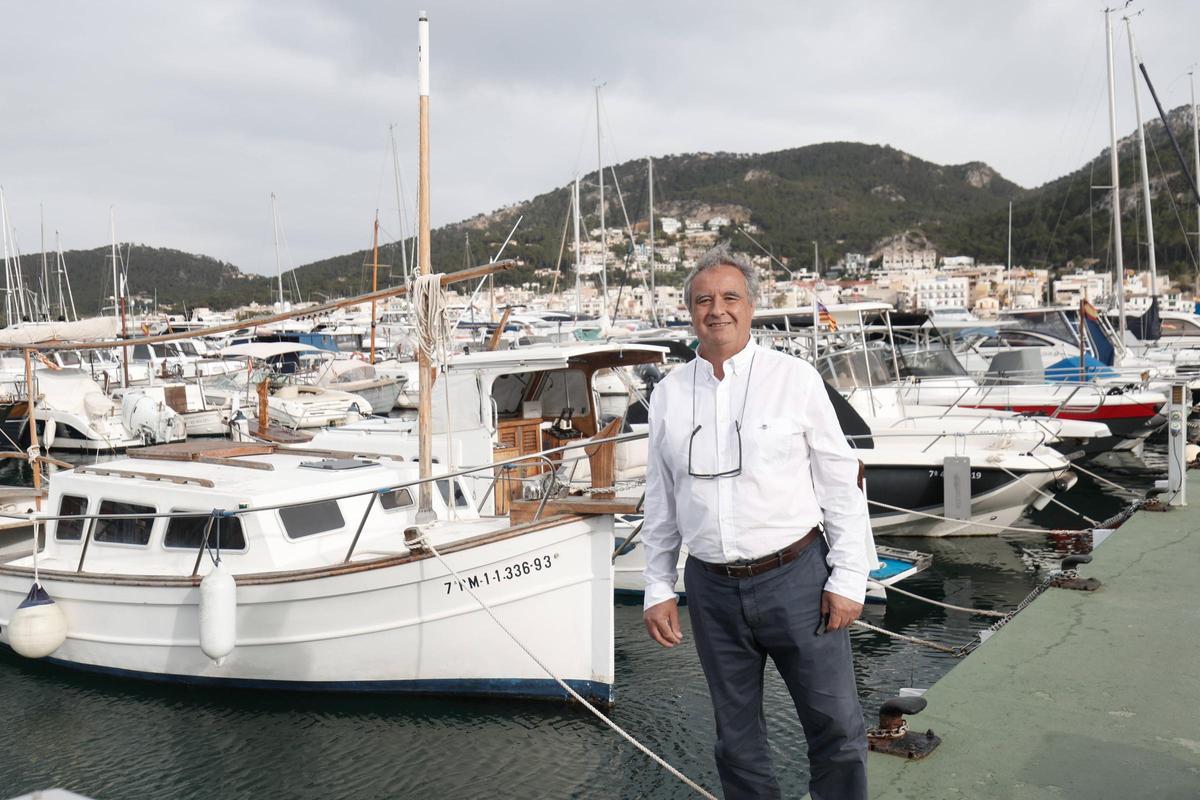 Javier Truyol pagaba 270 euros al mes por amarrar su llaüt en el Port d'Andratx y ahora le piden 1.300.