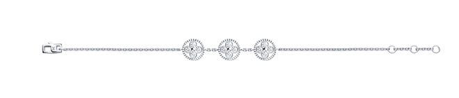 'Color Blossom' de Louis Vuitton: Pulsera de oro blanco