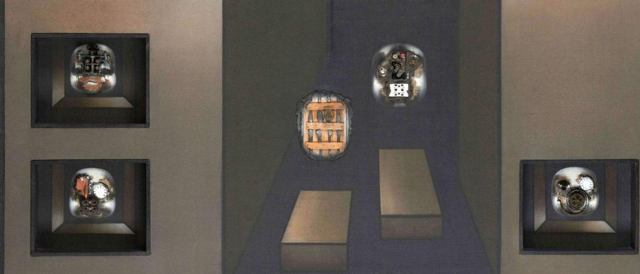 Una obra de la colección del MACA: la caja Programa técnico, realizada en 1973 |