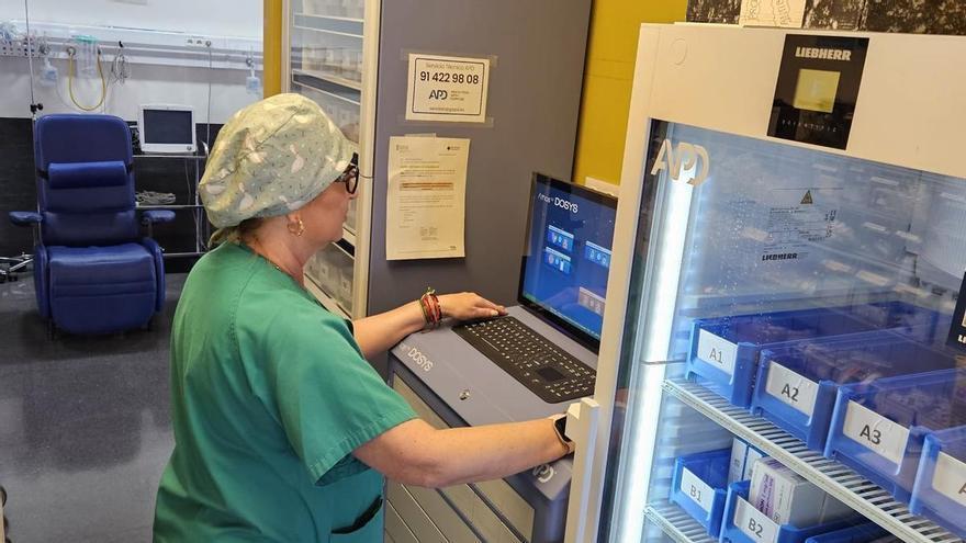 Seguridad en el manejo de estupefacientes en el Hospital General de Elche: sistema central, automatismos de dispensación y huella digital
