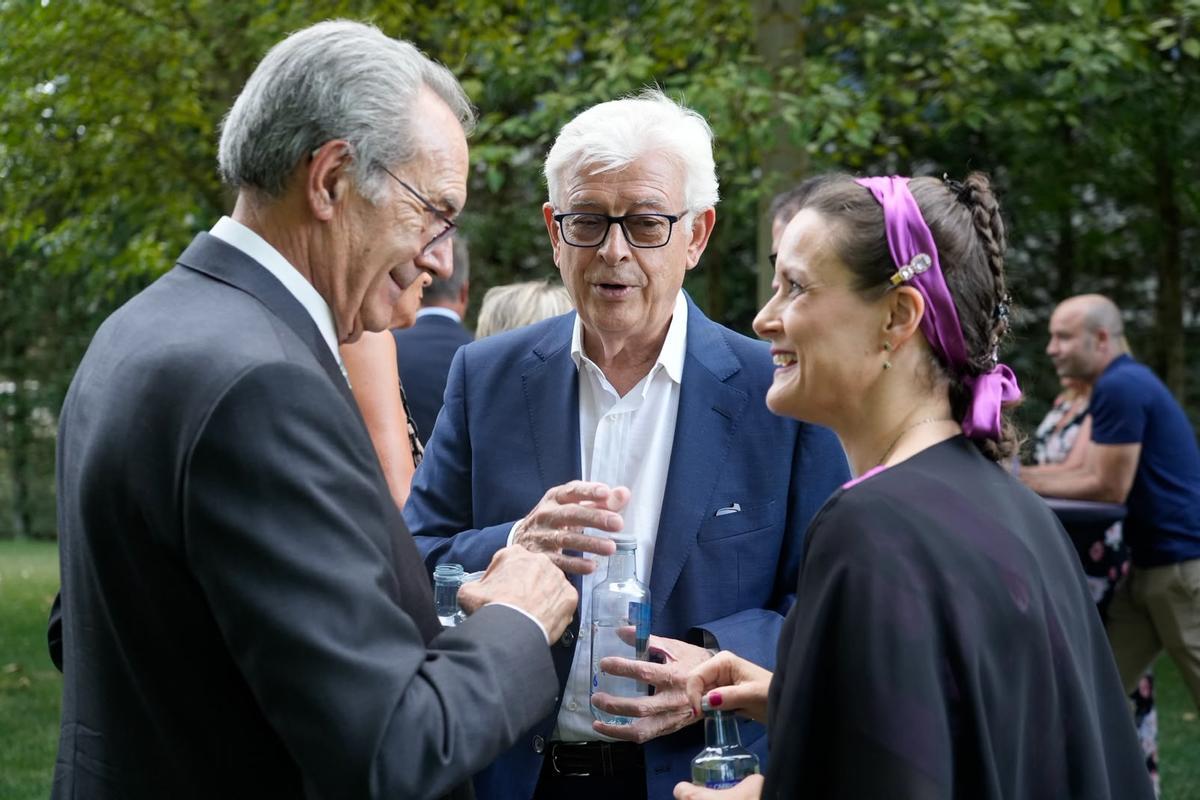 Rafael Sánchez Olea, director general de Cobadu, junto al presidente de la CEOE de Zamora, José María Esbec