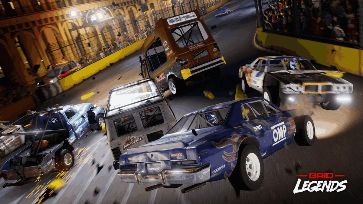 Grid Legends estrena modos de juego al estilo Derby entre nuevos coches y circuitos.