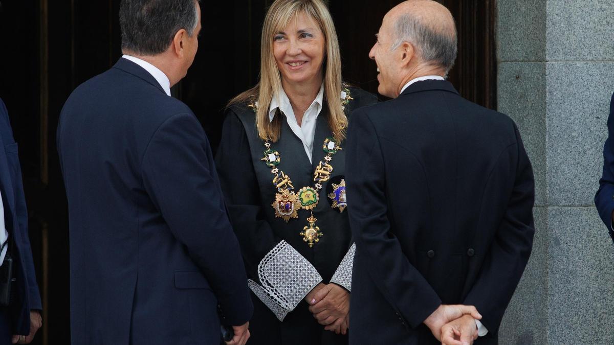 La nueva presidenta del Tribunal Supremo y del Consejo General del Poder Judicial, Isabel Perelló.