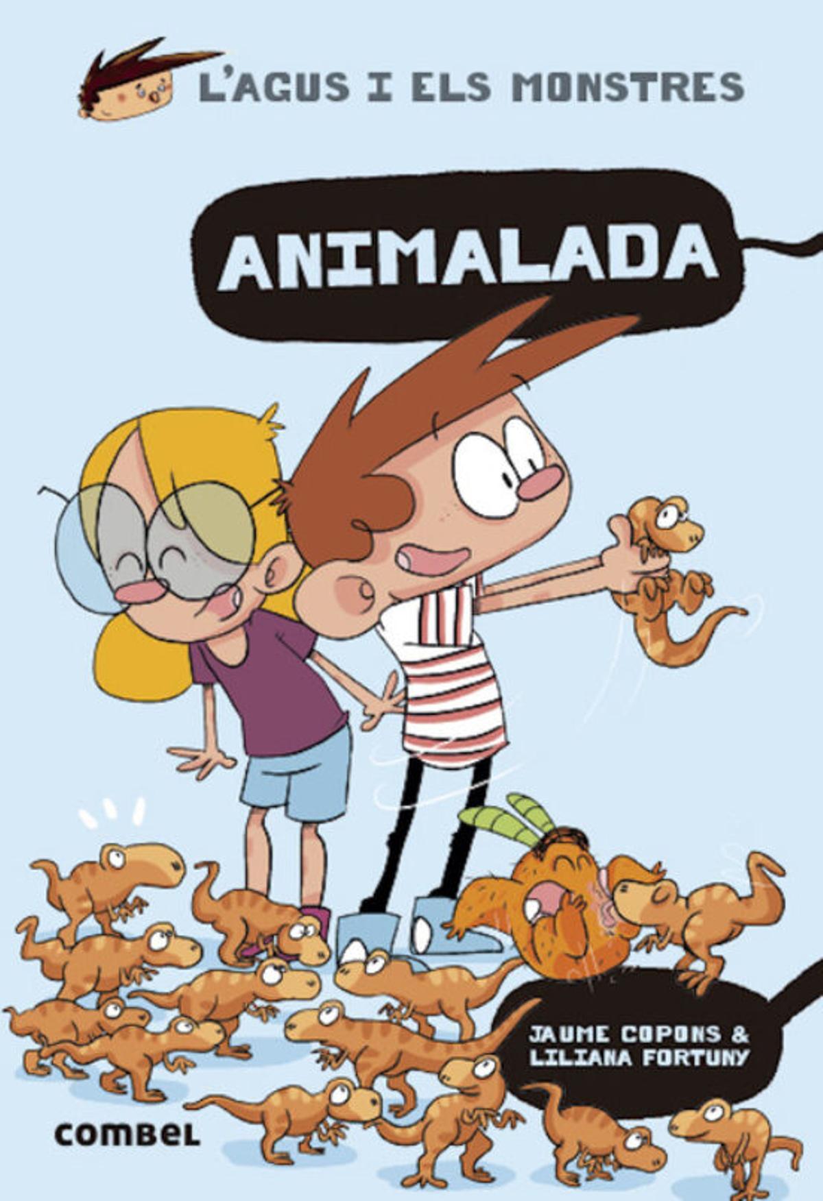 Portada de 'Animalada', de la serie 'L'Agus i els monstres'