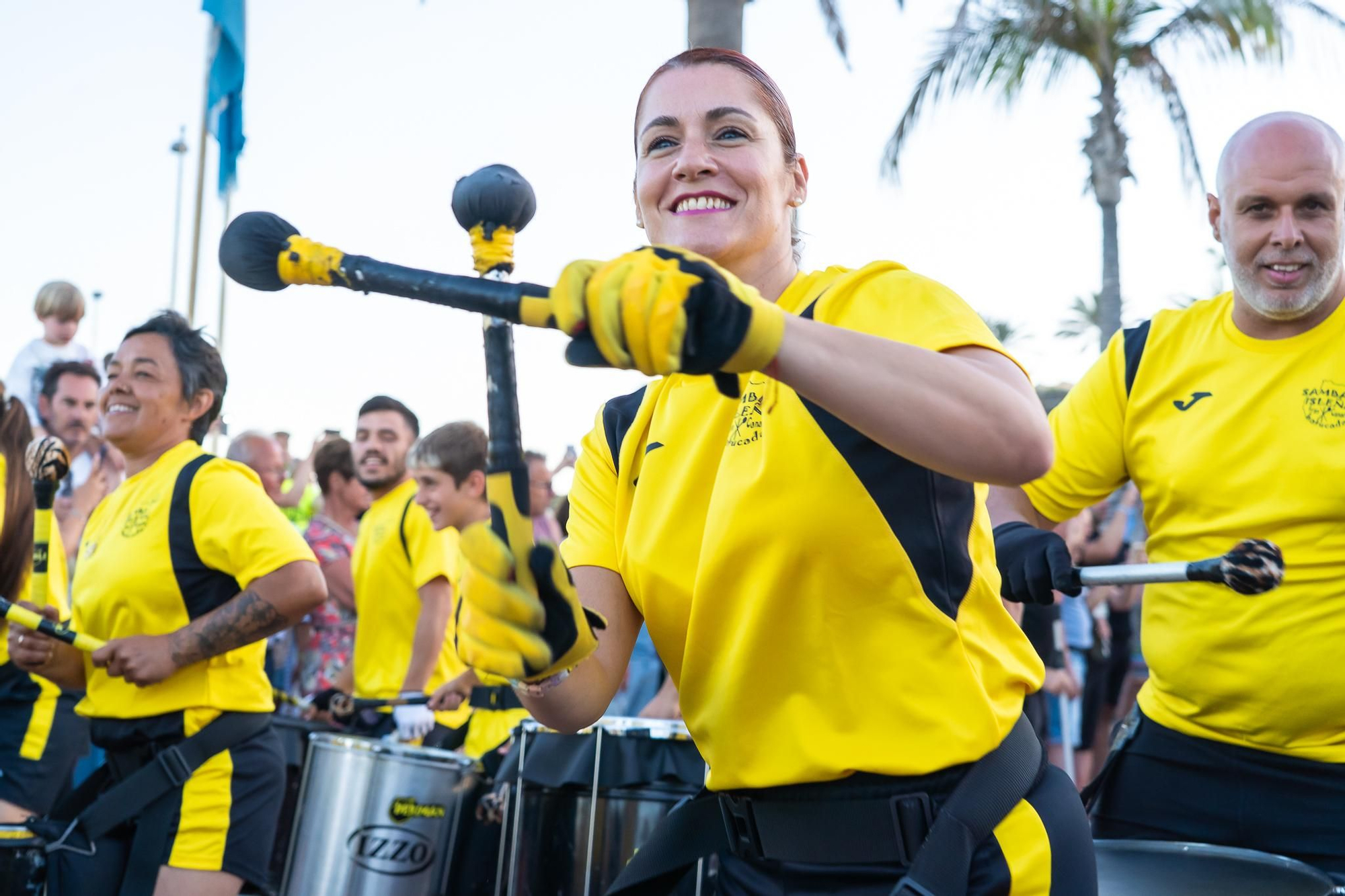 Celebración de las hogueras de San Juan en Playa del Inglés