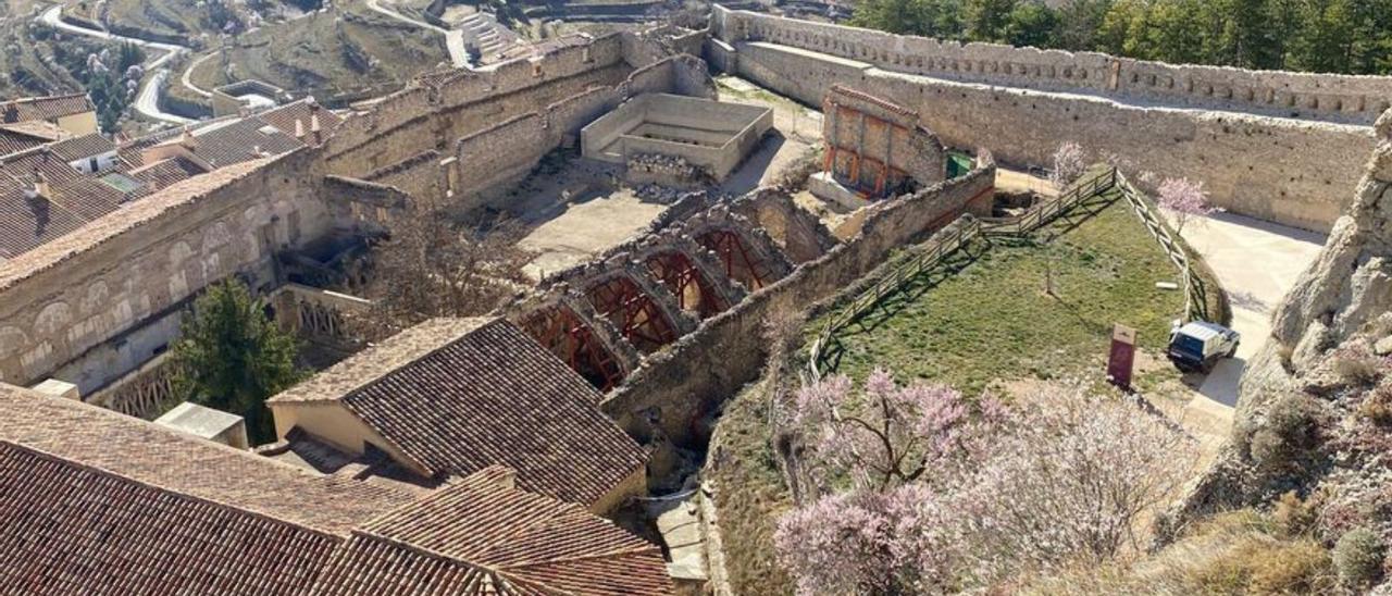 El futuro Parador de Turismo de Morella se ubicará en la falda del castillo.