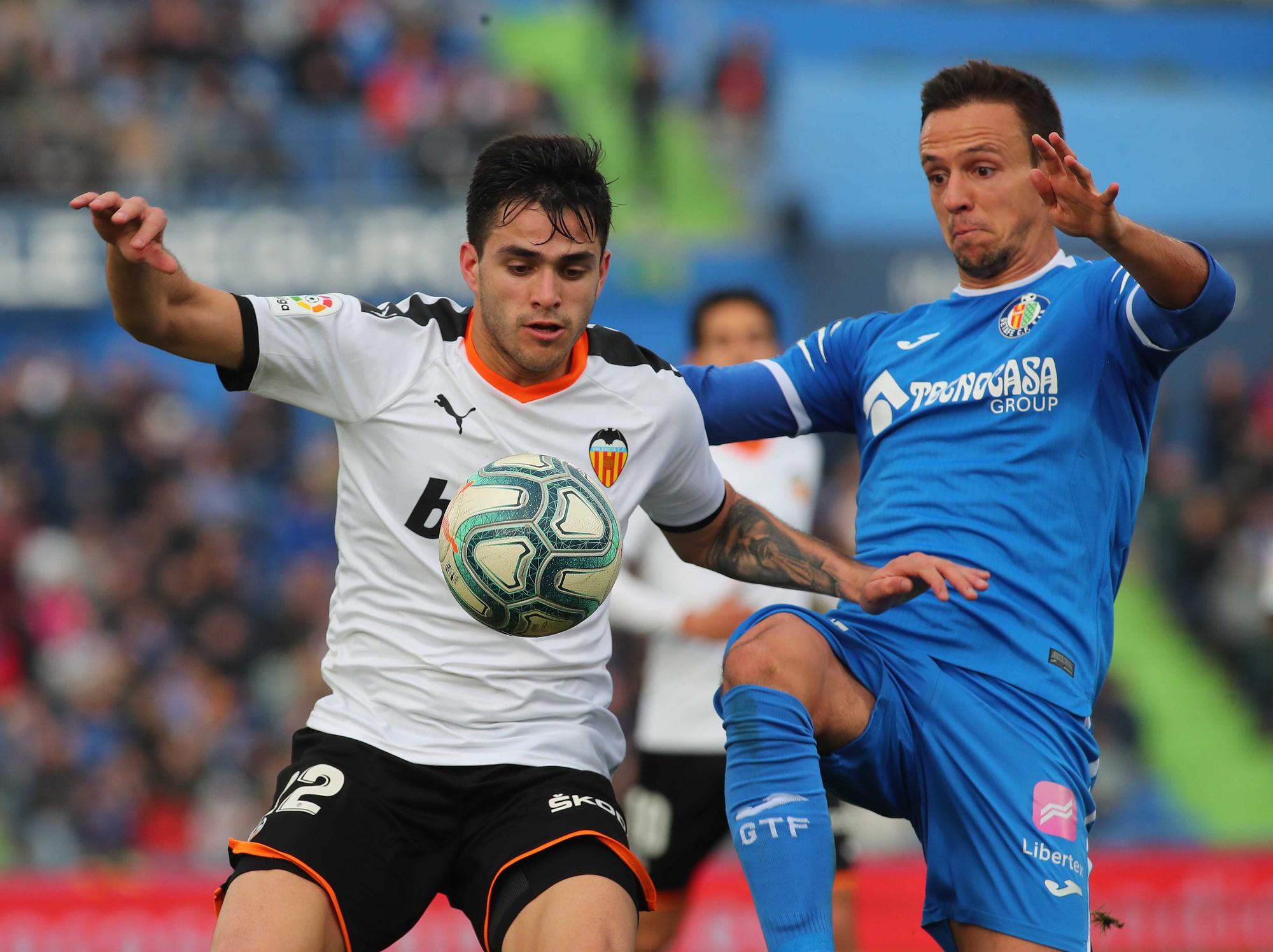 Los enfrentamientos Valencia CF - Getafe con Bordalás en el banquillo madrileño