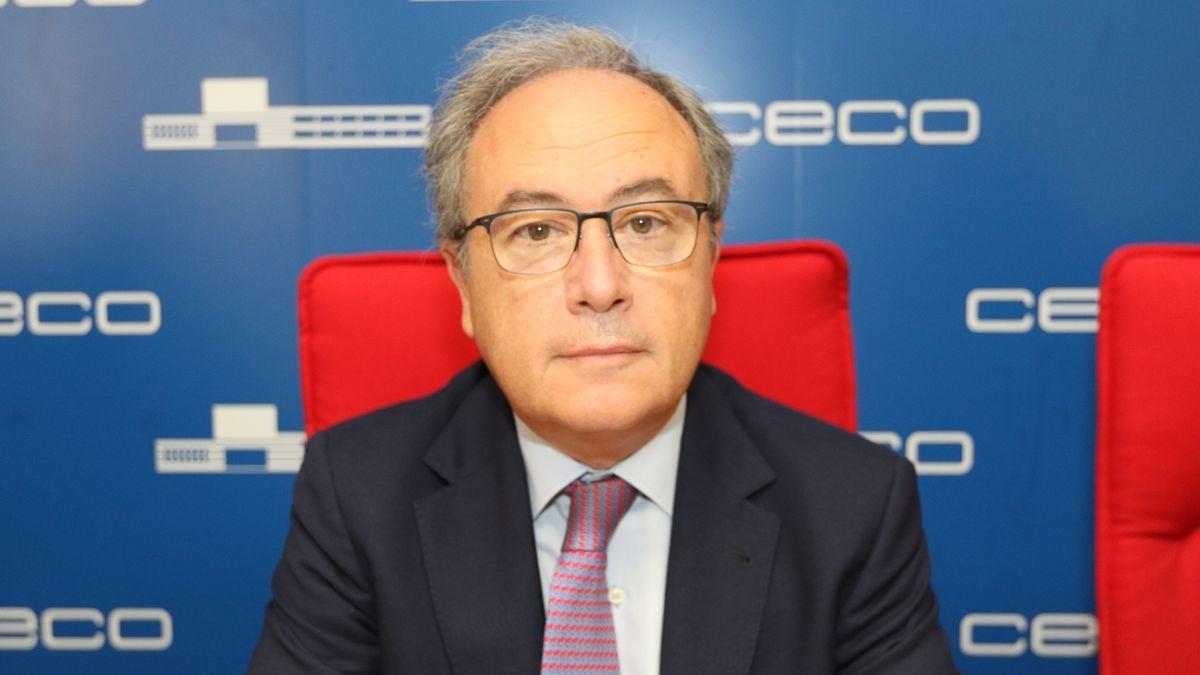 El presidente de CECO, Antonio Díaz.