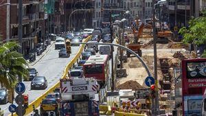 Mor un motorista a la Ronda del Mig de Barcelona