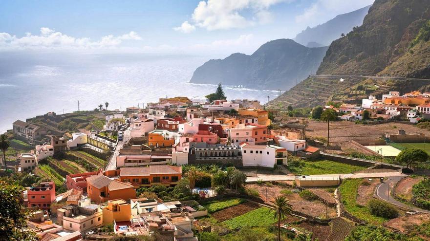 Así es el famoso mirador del pueblo más bonito de Canarias