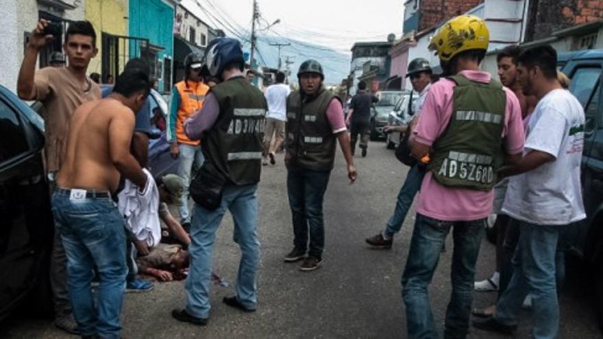 Un joven muere en Venezuela al recibir un disparo en una protesta