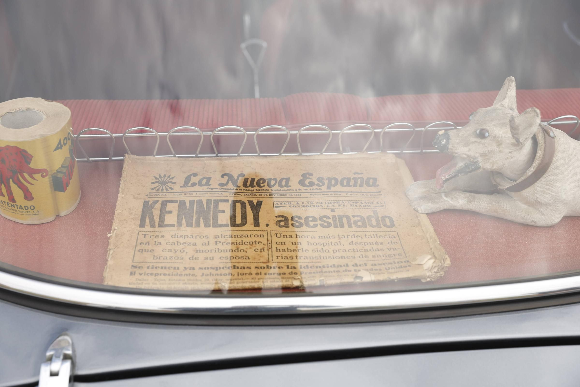 La exposición de coches clásicos en Cabueñes, en imágenes