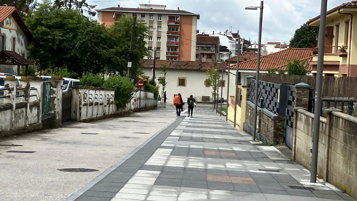 La calle peatonal David Vázquez, donde se produjo uno de los últimos robos.