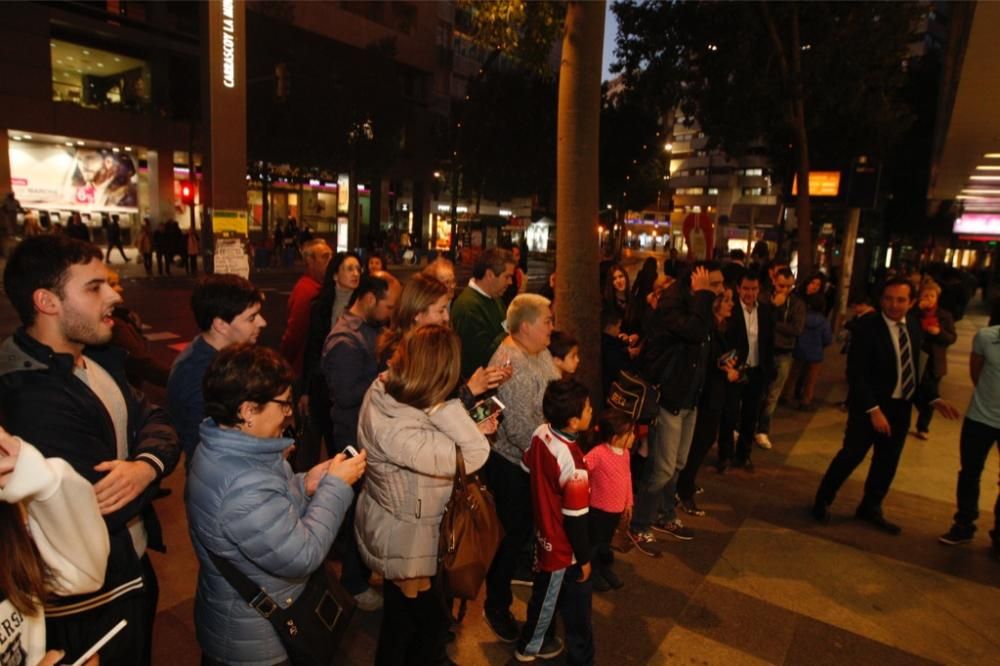 Escaparate para los campeones de Fútbol Sala