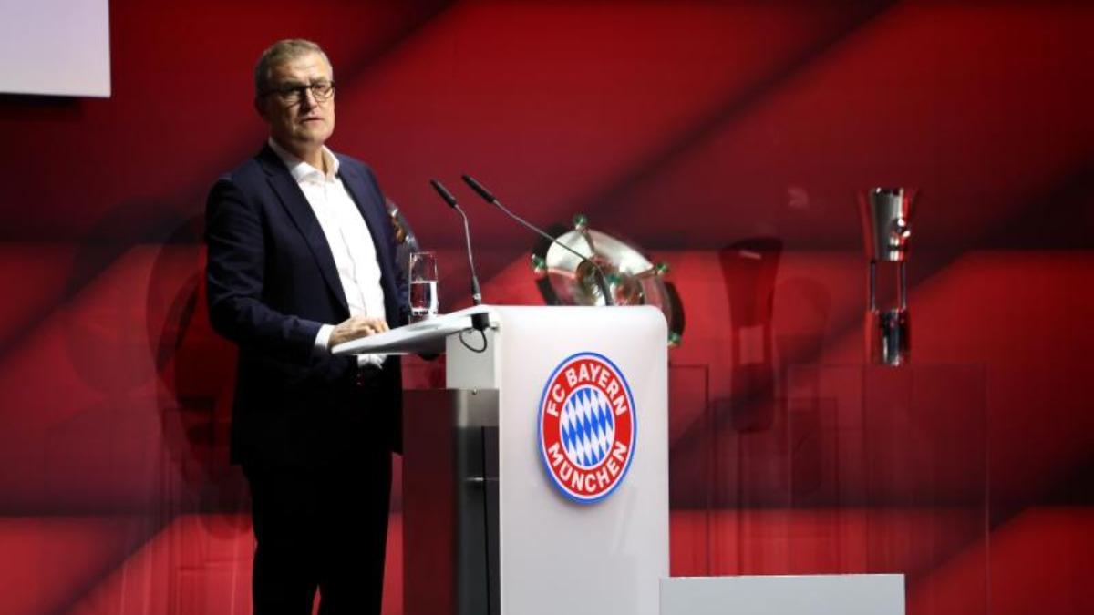 Jan-Christian Dreesen durante la reunion anual del Bayern, en Munich el 12 de noviembre