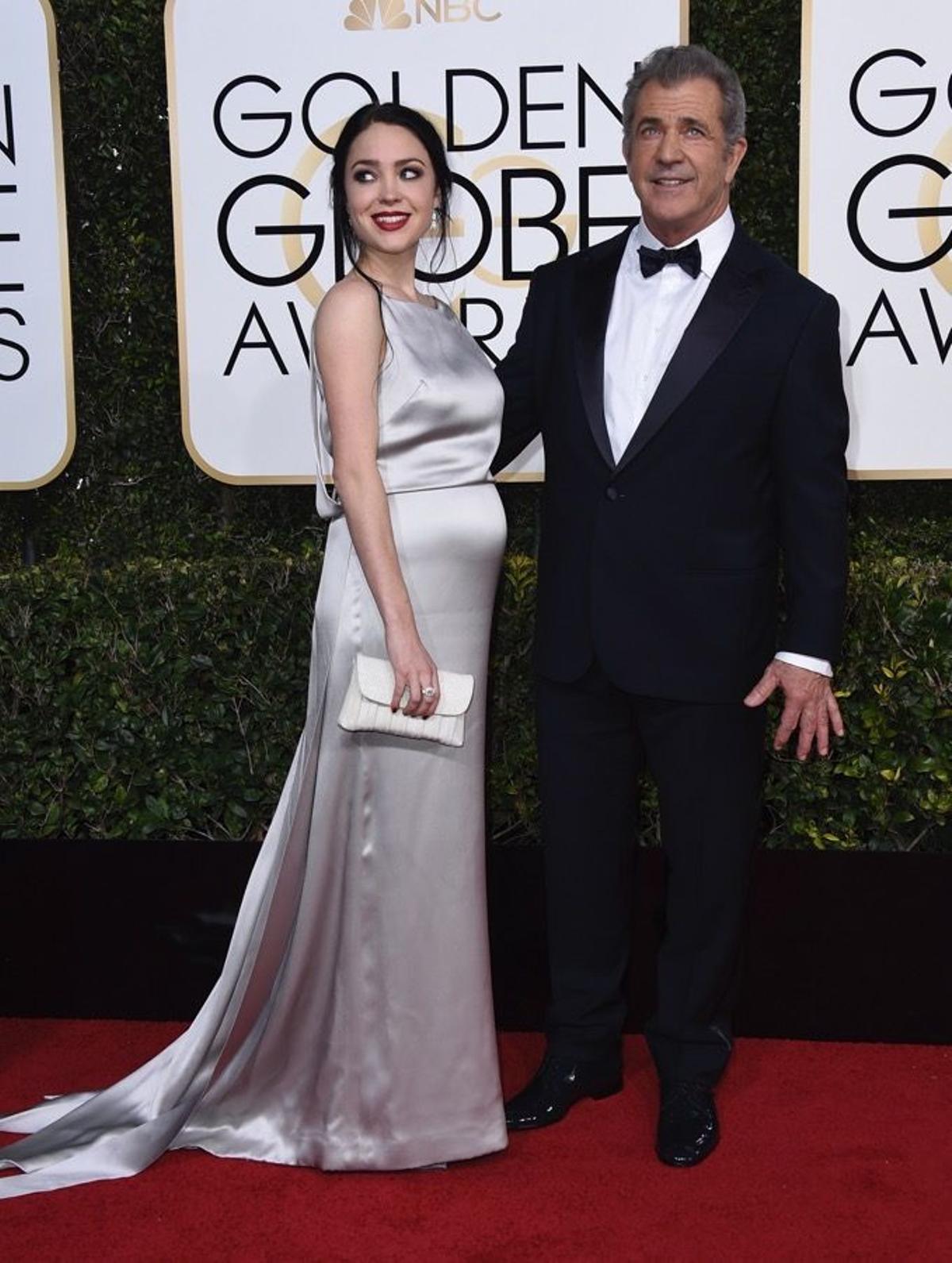 Las parejas de los Globos de Oro 2017,Rosalind Ross y Mel Gibson