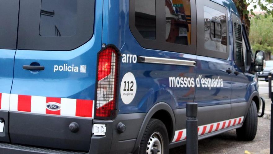 Un vehicle dels Mossos d&#039;Esquadra.