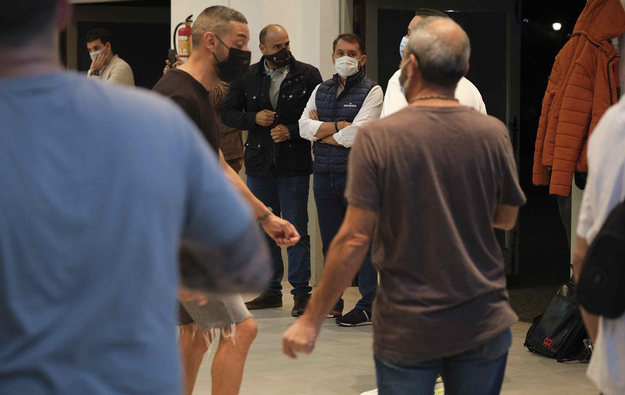 Triqui-Traques inaugura los ensayos en el espacio común del Parque Marítimo.