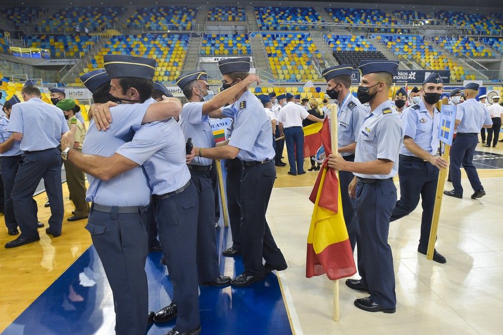 Ceremonia de clausura del Mundial de pentathlon aeronáutico