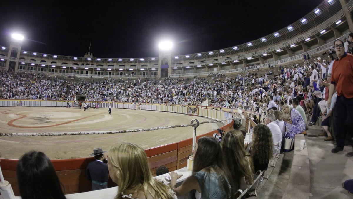 Imagen de una corrida de toros celebrada en Mallorca.