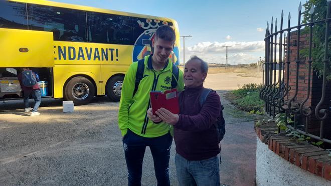 GALERÍA | El Villarreal CF ya está en Zamora