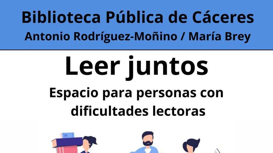 Leer juntos - Espacio para personas con dificultades lectoras