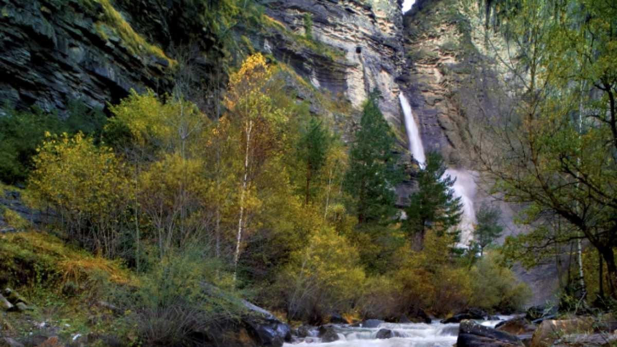 Cascada del Sorrosal, en Huesca