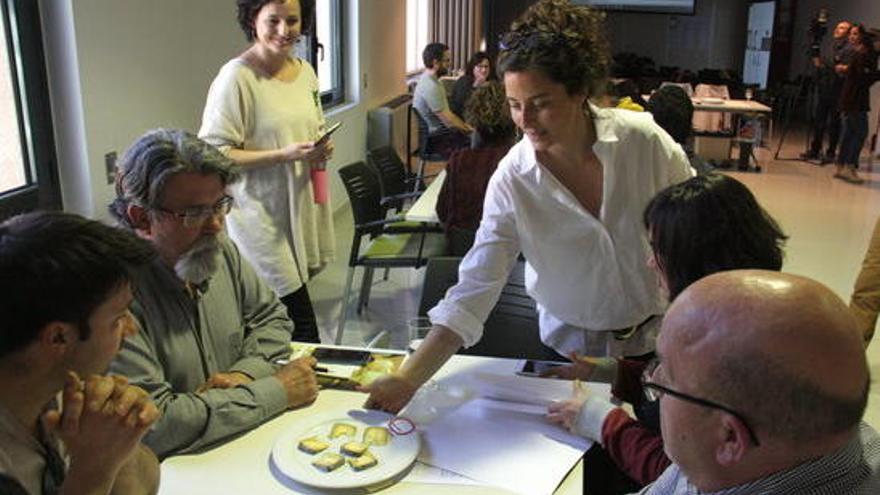 La jornada tècnica entre formatgers i restauradors celebrada dimecres a la Seu d&#039;Urgell