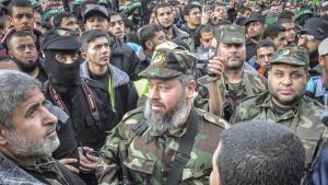 Izz al Din al Haddad, comandante del ala militar de Hamás