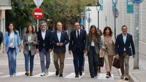 Borràs passa el testimoni a Puigdemont entre crítiques al món de la política