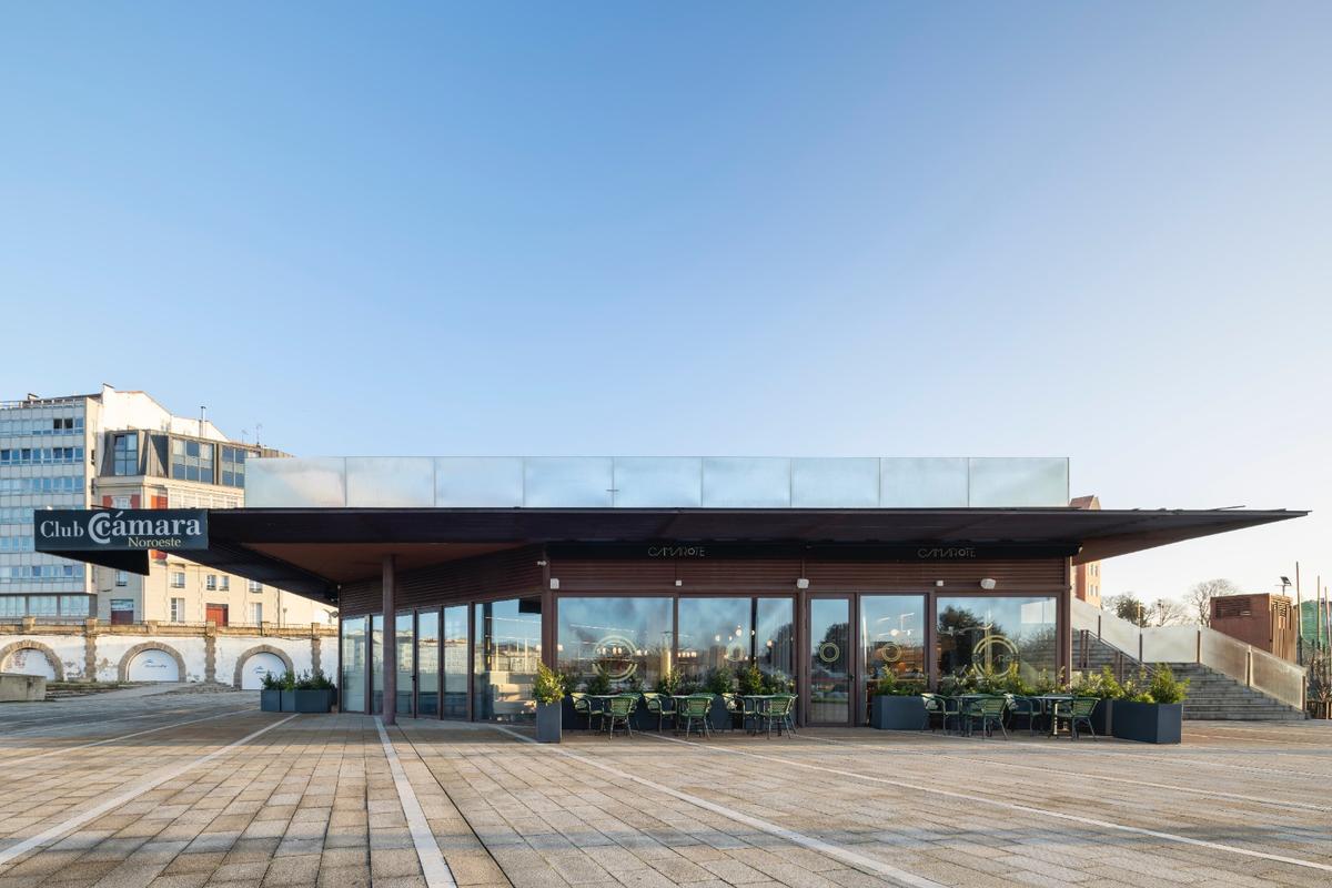 El Club Cámara Noroeste, frente a los arcados