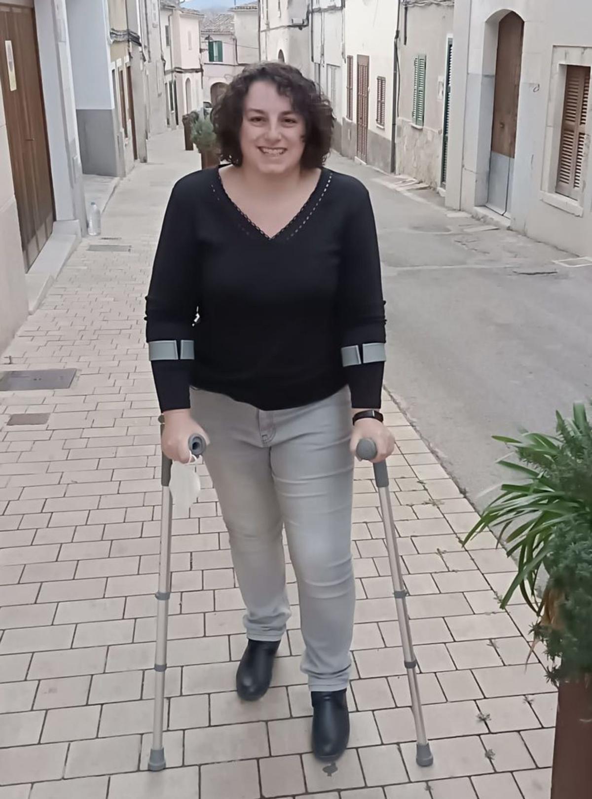 Magdalena Siquier, de 50 años, vecina de Campanet. |