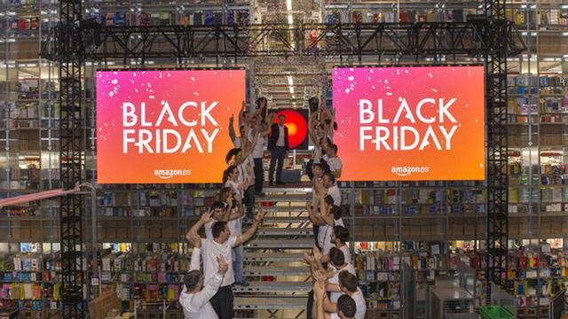 Momento en que Amazon.es activó las ofertas de Black Friday.