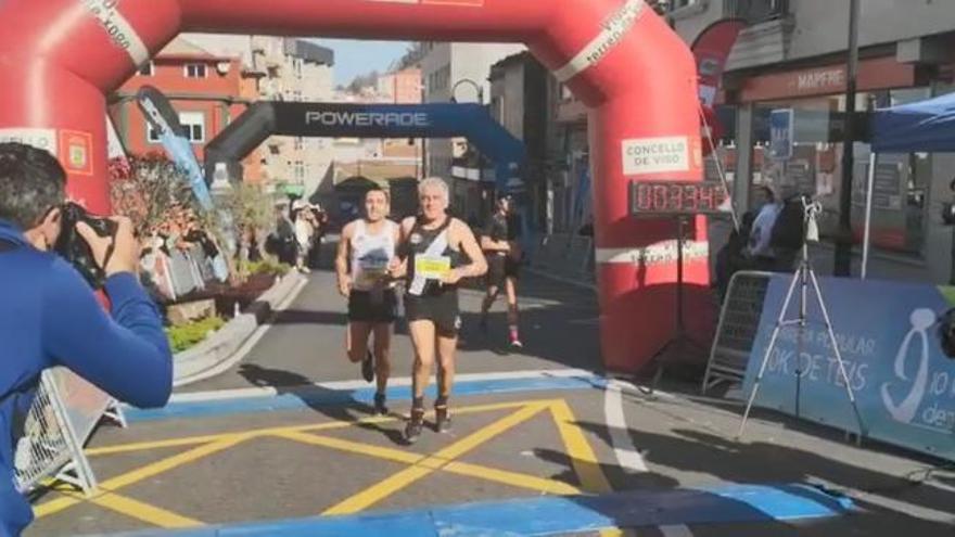 Elías Domínguez se lleva la I Carrera Popular 10K de Teis