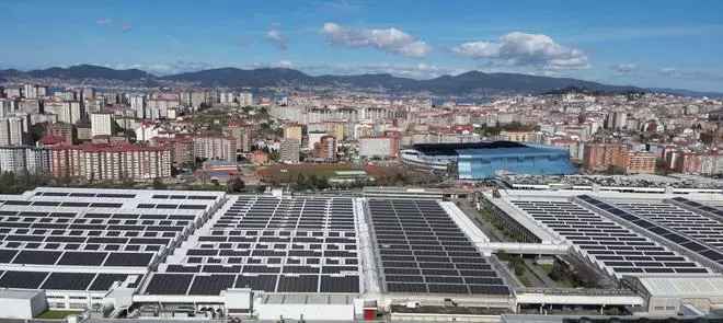 Balaídos estudia la instalación de eólica cerca de la planta y el puerto