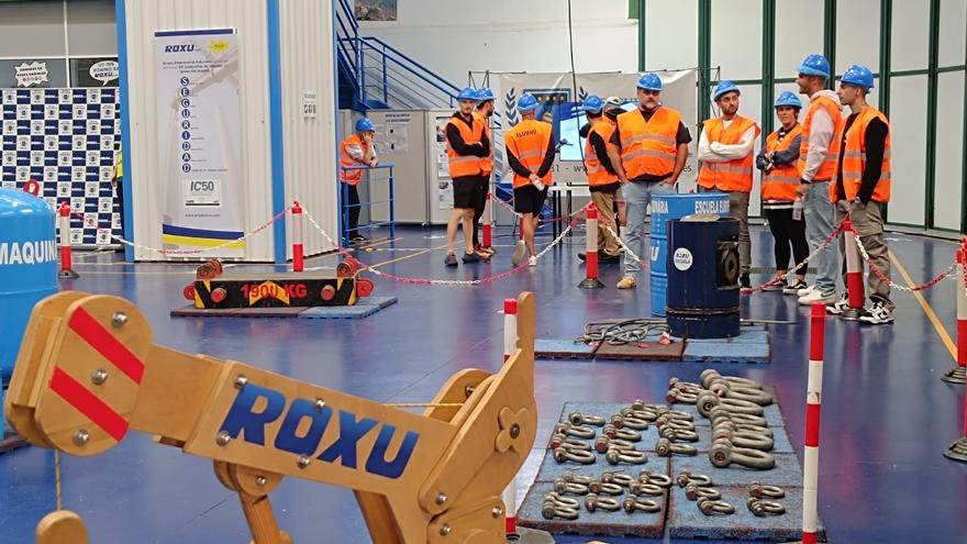 Así son las nuevas formaciones de la Escuela Europea de Maquinaria El Roxu, en Siero