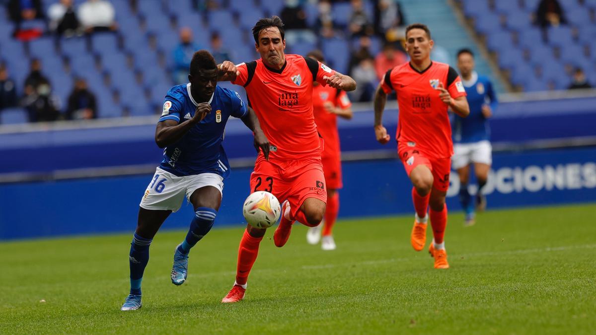 El partido del Oviedo, en imágenes