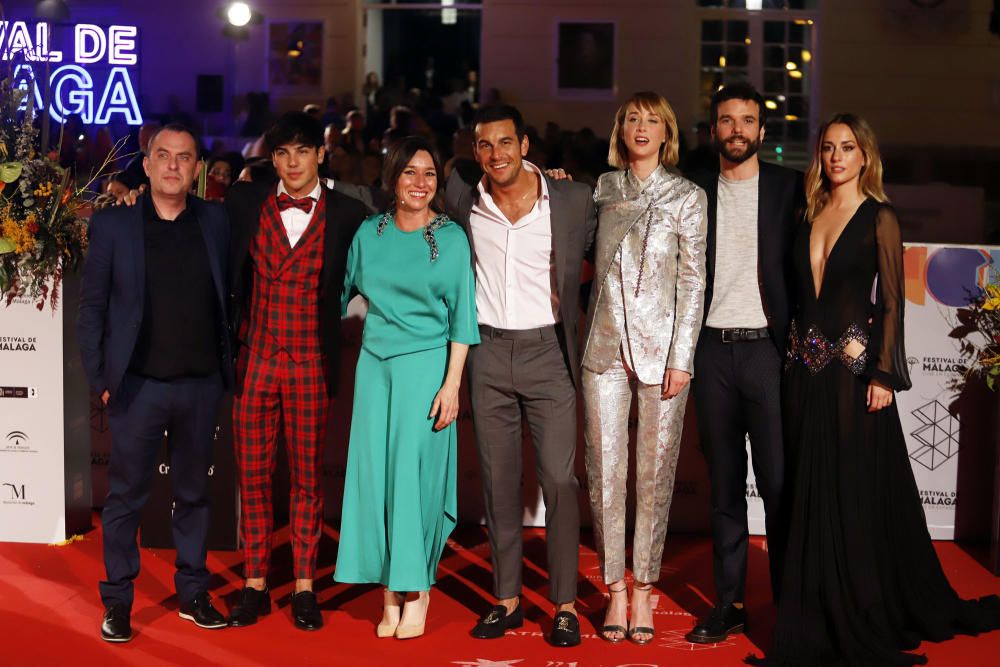 Alfombra roja de la gala del Premio Málaga