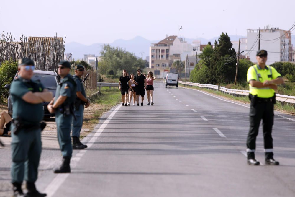 La Guardia Civil precinta el Marenostrum Festival