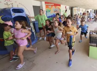 Inquietud por el calor en la escuela de verano de Can Raspalls